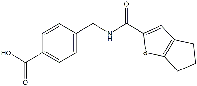 4-({4H,5H,6H-cyclopenta[b]thiophen-2-ylformamido}methyl)benzoic acid|