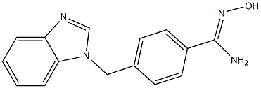 4-(1H-benzimidazol-1-ylmethyl)-N'-hydroxybenzenecarboximidamide