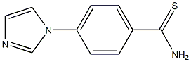 4-(1H-imidazol-1-yl)benzene-1-carbothioamide Structure