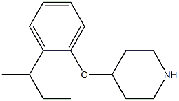 4-(2-sec-butylphenoxy)piperidine