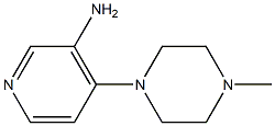 4-(4-methylpiperazin-1-yl)pyridin-3-amine Structure