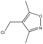 4-(chloromethyl)-3,5-dimethyl-1,2-oxazole Struktur