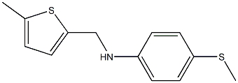 4-(methylsulfanyl)-N-[(5-methylthiophen-2-yl)methyl]aniline