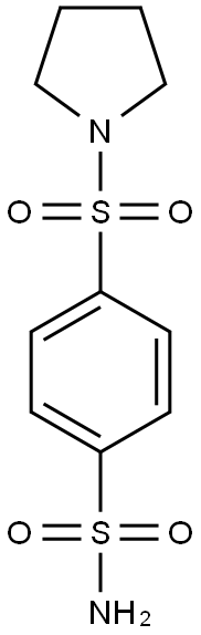 4-(pyrrolidin-1-ylsulfonyl)benzenesulfonamide