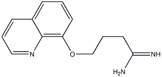 4-(quinolin-8-yloxy)butanimidamide|
