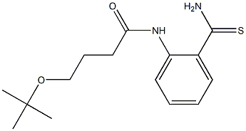 4-(tert-butoxy)-N-(2-carbamothioylphenyl)butanamide Structure