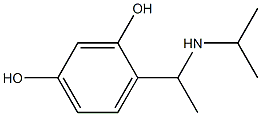 4-[1-(propan-2-ylamino)ethyl]benzene-1,3-diol