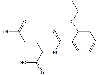 4-carbamoyl-2-[(2-ethoxyphenyl)formamido]butanoic acid|