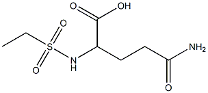 4-carbamoyl-2-ethanesulfonamidobutanoic acid|