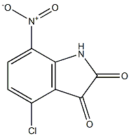 4-chloro-7-nitro-2,3-dihydro-1H-indole-2,3-dione Structure