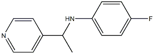 4-fluoro-N-[1-(pyridin-4-yl)ethyl]aniline