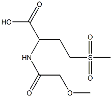 4-methanesulfonyl-2-(2-methoxyacetamido)butanoic acid