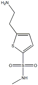 5-(2-aminoethyl)-N-methylthiophene-2-sulfonamide Structure