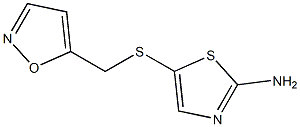 5-[(1,2-oxazol-5-ylmethyl)sulfanyl]-1,3-thiazol-2-amine
