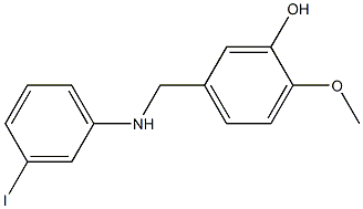 5-{[(3-iodophenyl)amino]methyl}-2-methoxyphenol