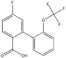  5-fluoro-2'-(trifluoromethoxy)-1,1'-biphenyl-2-carboxylic acid