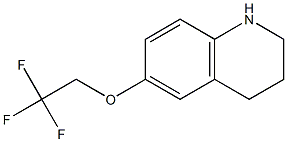 6-(2,2,2-trifluoroethoxy)-1,2,3,4-tetrahydroquinoline Structure