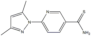 6-(3,5-dimethyl-1H-pyrazol-1-yl)pyridine-3-carbothioamide Structure
