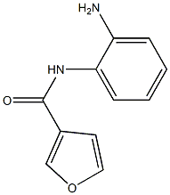 N-(2-aminophenyl)-3-furamide Structure