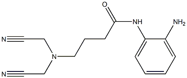 N-(2-aminophenyl)-4-[bis(cyanomethyl)amino]butanamide