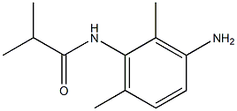 N-(3-amino-2,6-dimethylphenyl)-2-methylpropanamide Struktur