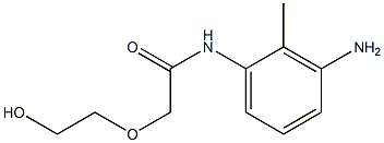 N-(3-amino-2-methylphenyl)-2-(2-hydroxyethoxy)acetamide