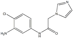 N-(3-amino-4-chlorophenyl)-2-(1H-imidazol-1-yl)acetamide