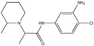 N-(3-amino-4-chlorophenyl)-2-(2-methylpiperidin-1-yl)propanamide