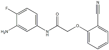 N-(3-amino-4-fluorophenyl)-2-(2-cyanophenoxy)acetamide