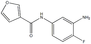 N-(3-amino-4-fluorophenyl)-3-furamide