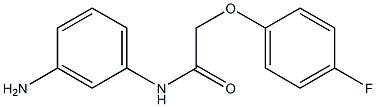 N-(3-aminophenyl)-2-(4-fluorophenoxy)acetamide|