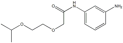 N-(3-aminophenyl)-2-[2-(propan-2-yloxy)ethoxy]acetamide