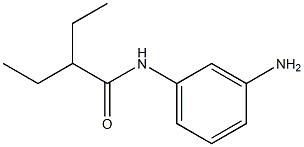 N-(3-aminophenyl)-2-ethylbutanamide Struktur