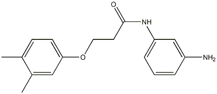 N-(3-aminophenyl)-3-(3,4-dimethylphenoxy)propanamide