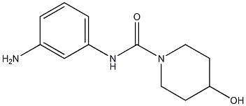 N-(3-aminophenyl)-4-hydroxypiperidine-1-carboxamide Structure