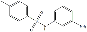 N-(3-aminophenyl)-4-methylbenzenesulfonamide Structure