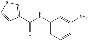 N-(3-aminophenyl)thiophene-3-carboxamide