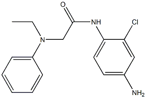 N-(4-amino-2-chlorophenyl)-2-[ethyl(phenyl)amino]acetamide