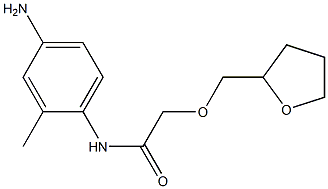 N-(4-amino-2-methylphenyl)-2-(oxolan-2-ylmethoxy)acetamide