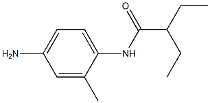 N-(4-amino-2-methylphenyl)-2-ethylbutanamide Structure