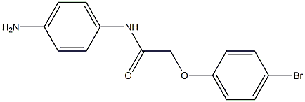 N-(4-aminophenyl)-2-(4-bromophenoxy)acetamide 结构式
