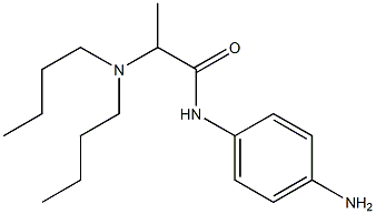 N-(4-aminophenyl)-2-(dibutylamino)propanamide