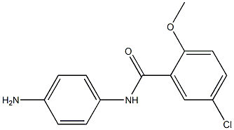 N-(4-aminophenyl)-5-chloro-2-methoxybenzamide Structure