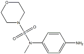 N-(4-aminophenyl)-N-methylmorpholine-4-sulfonamide Structure