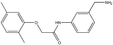 N-[3-(aminomethyl)phenyl]-2-(2,5-dimethylphenoxy)acetamide