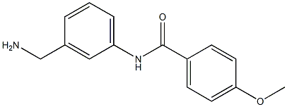 N-[3-(aminomethyl)phenyl]-4-methoxybenzamide