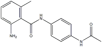 N-[4-(acetylamino)phenyl]-2-amino-6-methylbenzamide