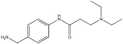 N-[4-(aminomethyl)phenyl]-3-(diethylamino)propanamide