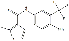 N-[4-amino-3-(trifluoromethyl)phenyl]-2-methyl-3-furamide