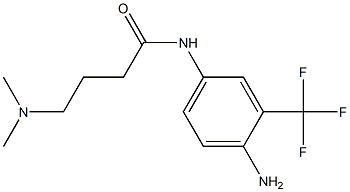 N-[4-amino-3-(trifluoromethyl)phenyl]-4-(dimethylamino)butanamide